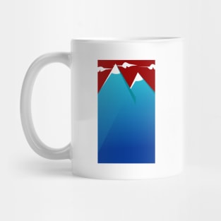 blue mountain Mug